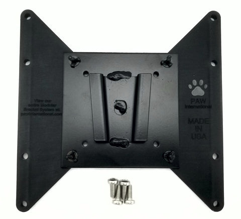 200mm x 200mm & 200x100mm Polymer VESA Adapter with PAW STEEL RV TV Bracket Assembled