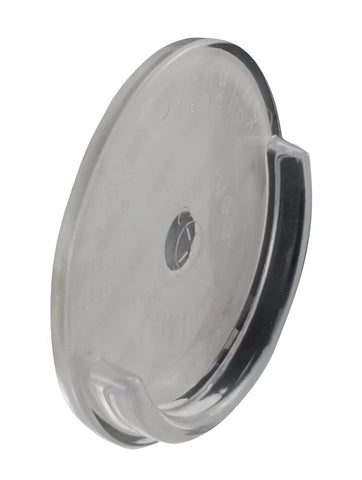 Stick to Stay Shower Curtain Large Rod Support - Max 2-5/8" Diameter Rod End Cap