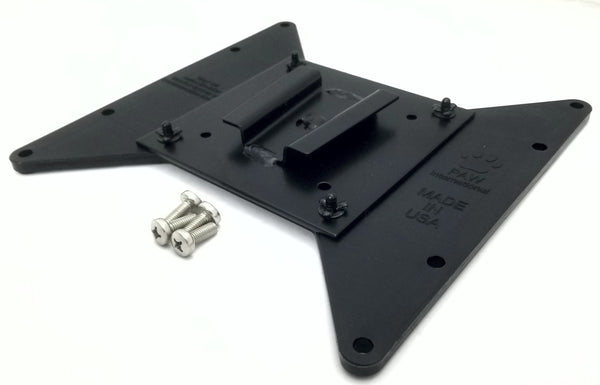 PAW Polymer TV Adapter Plate - 200x200mm & 200x100mm VESA Mount Compatible With Polymer Wall Bracket